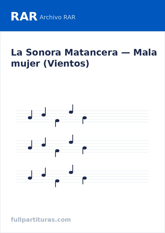 Mala mujer (Vientos) — visualização