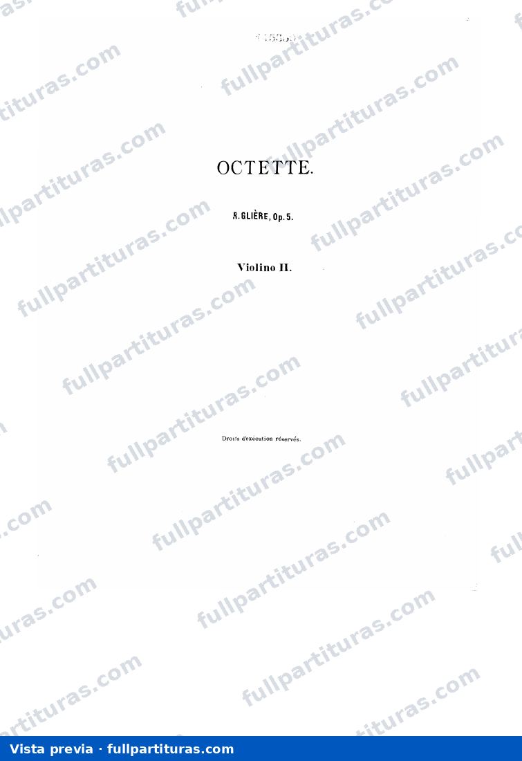 violín II — preview