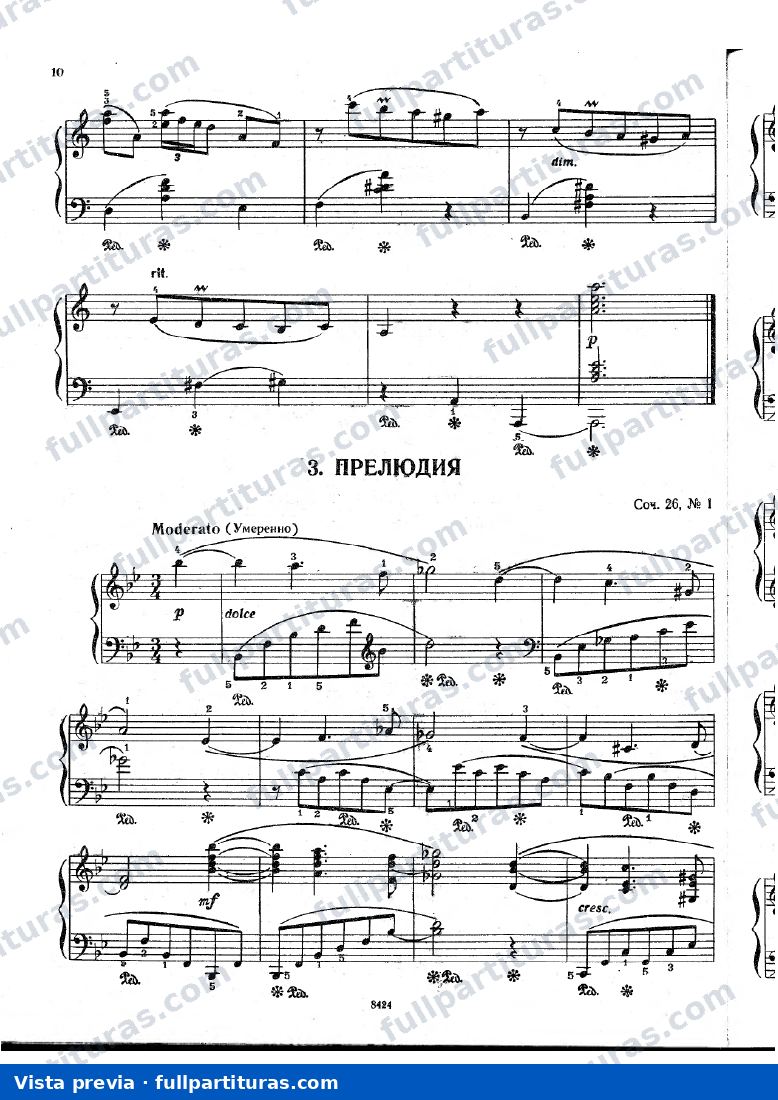 6 Morceaux, Op.26 — preview