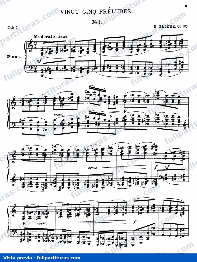 25 Preludios, Op.30 — preview