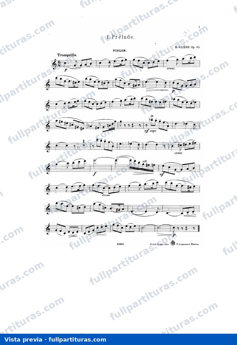 parte del violín — preview