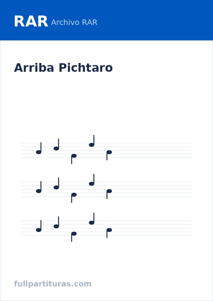 Arriba Pichtaro — preview