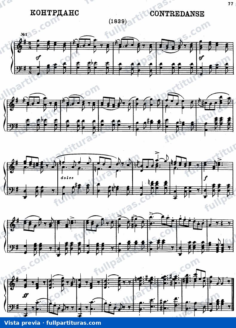 5 Contradanses — preview