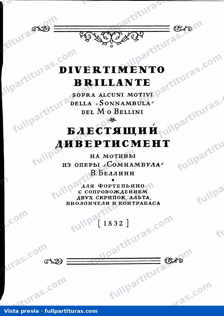 Divertimento Brilliante — vista previa