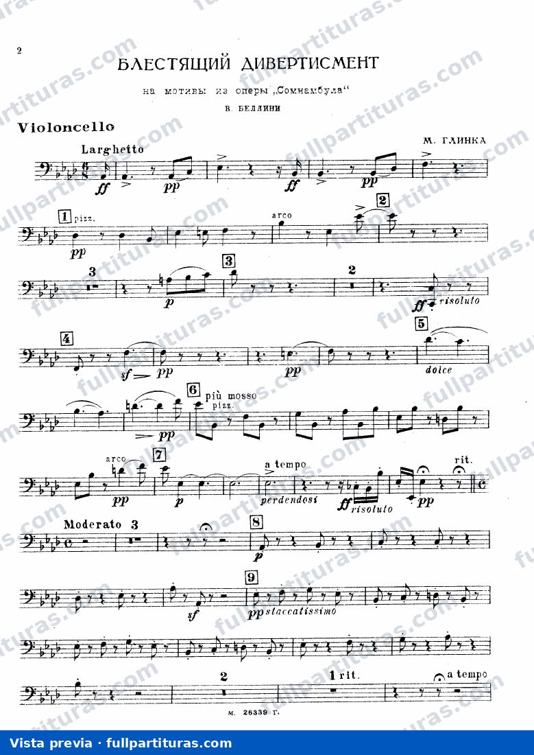 Violoncello — preview