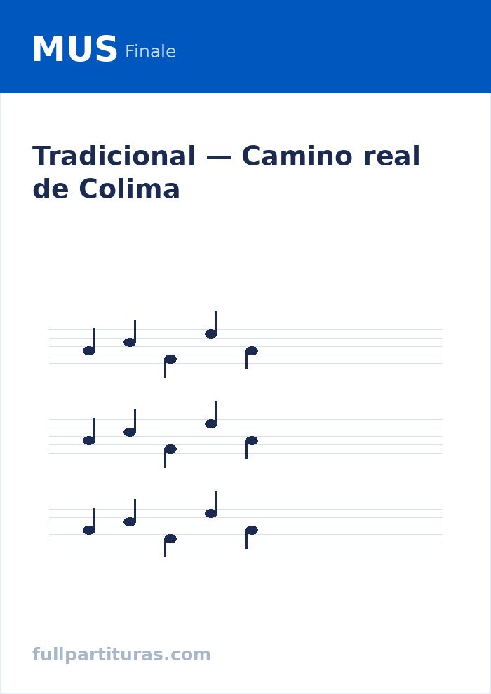 Camino real de Colima — preview