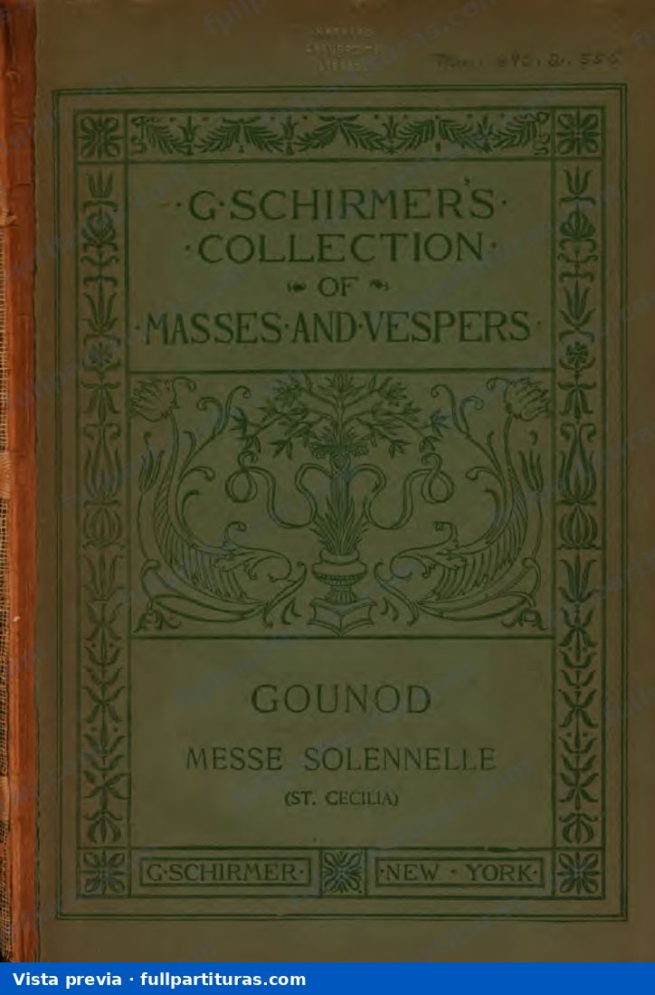 Messe Solennelle de Sainte Cecile — preview