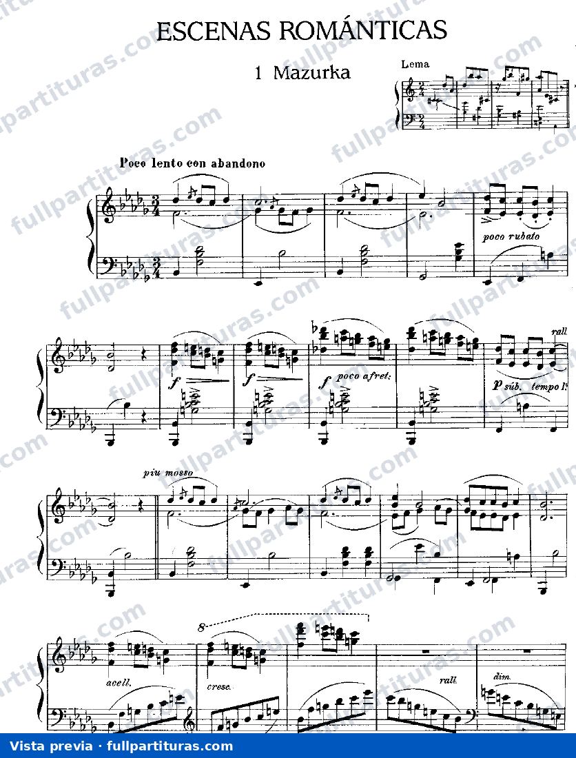 Escenas Románticas — preview
