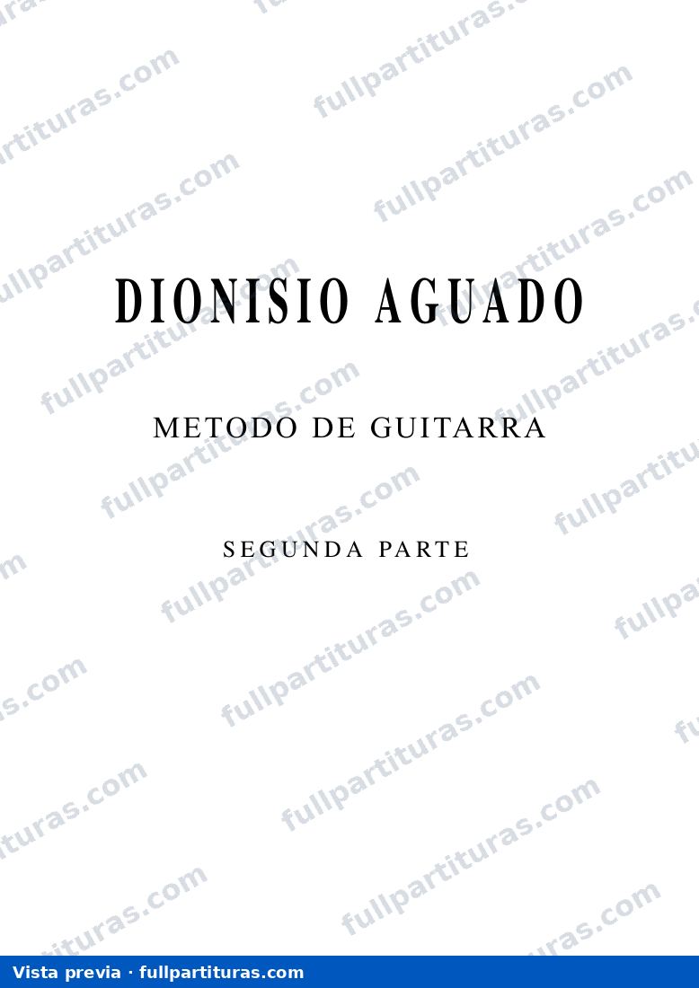 Método de Guitarra: Segunda parte — vista previa