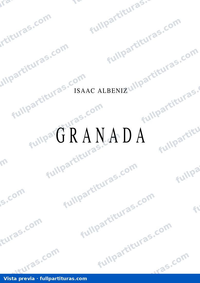 Op. 47: Granada — preview