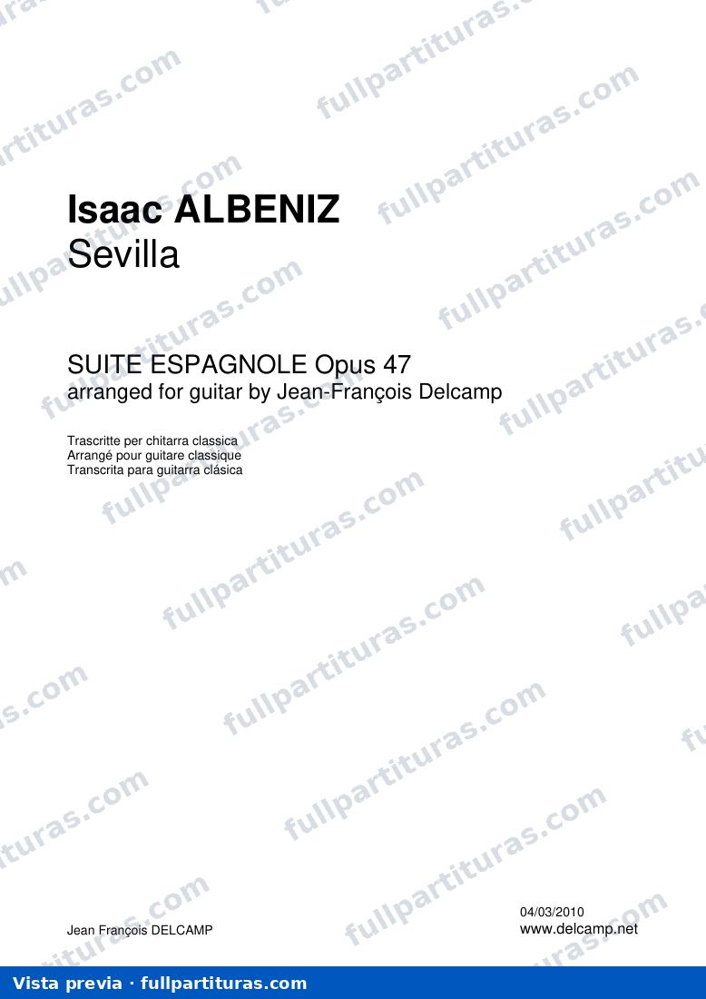 Op. 47: Sevilla — preview