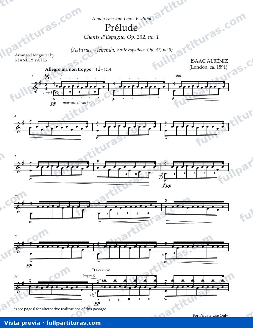 Op. 47: Asturias — preview