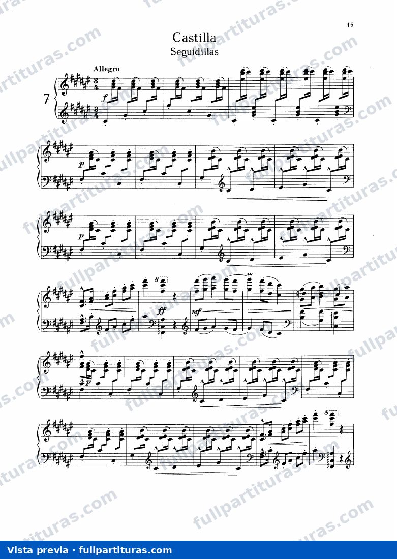 Op. 47: Castilla — Vorschau