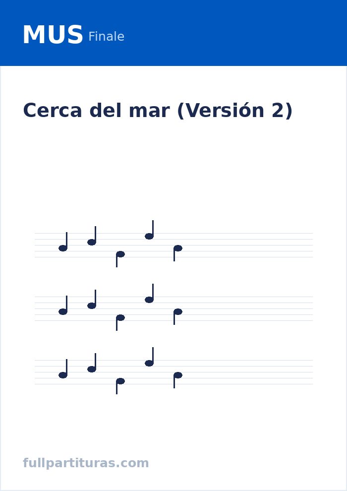 Cerca del mar (Versión 2) — preview