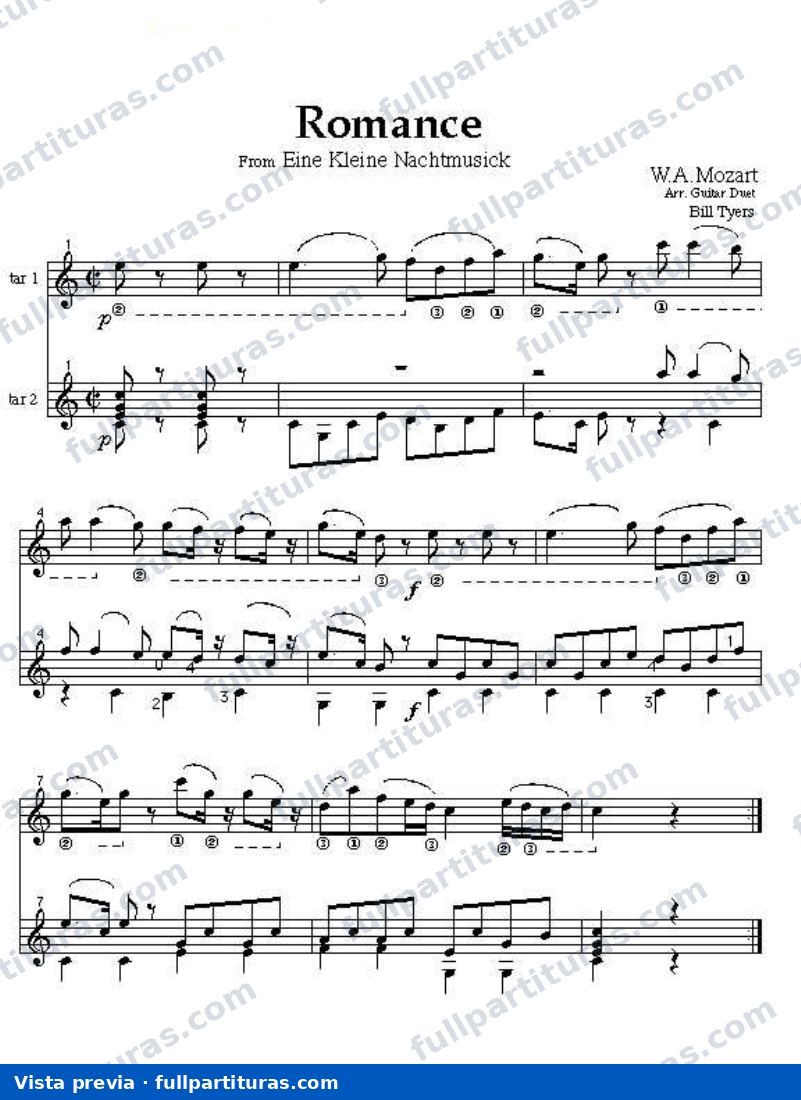 Mozart: Romanza — preview