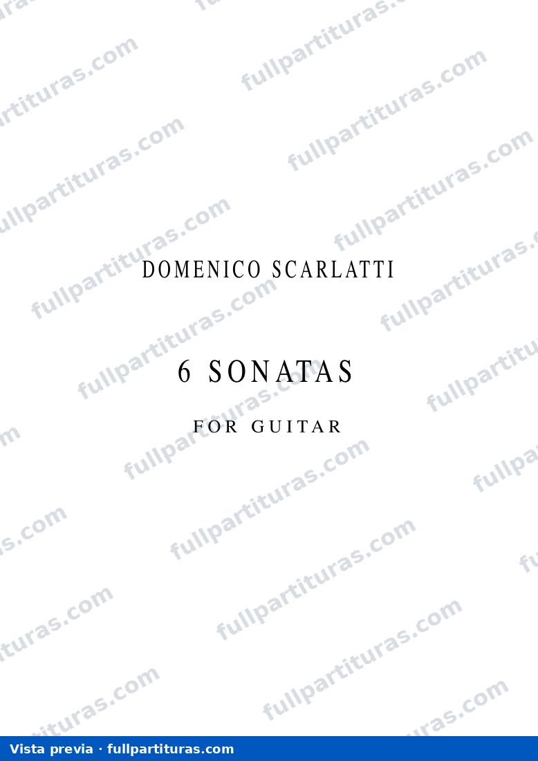 Scarlatti: 6 sonatas — preview