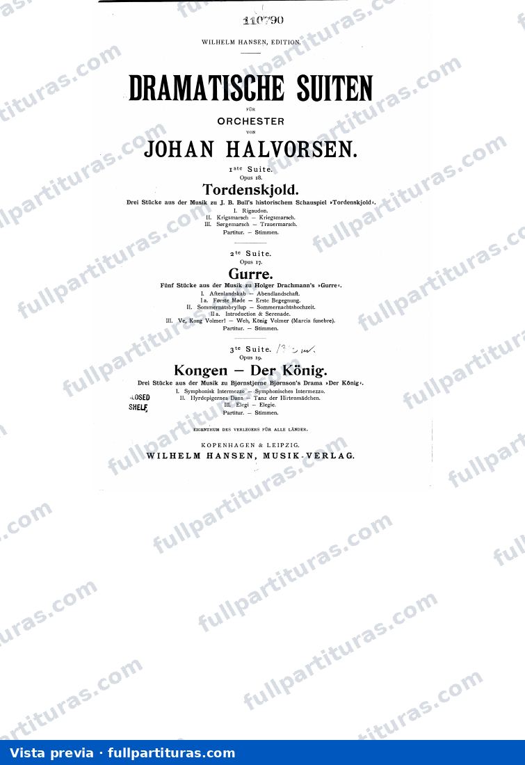 Kongen, Op.19 — preview