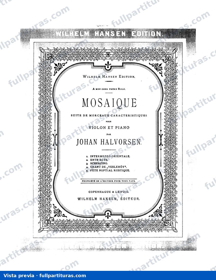 Mosaique 3 — preview
