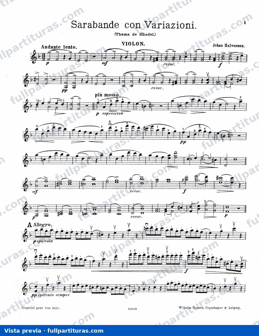 Violín — preview
