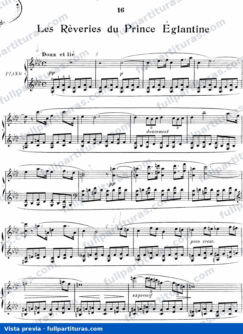 Reveries du Prince Eglantine — preview