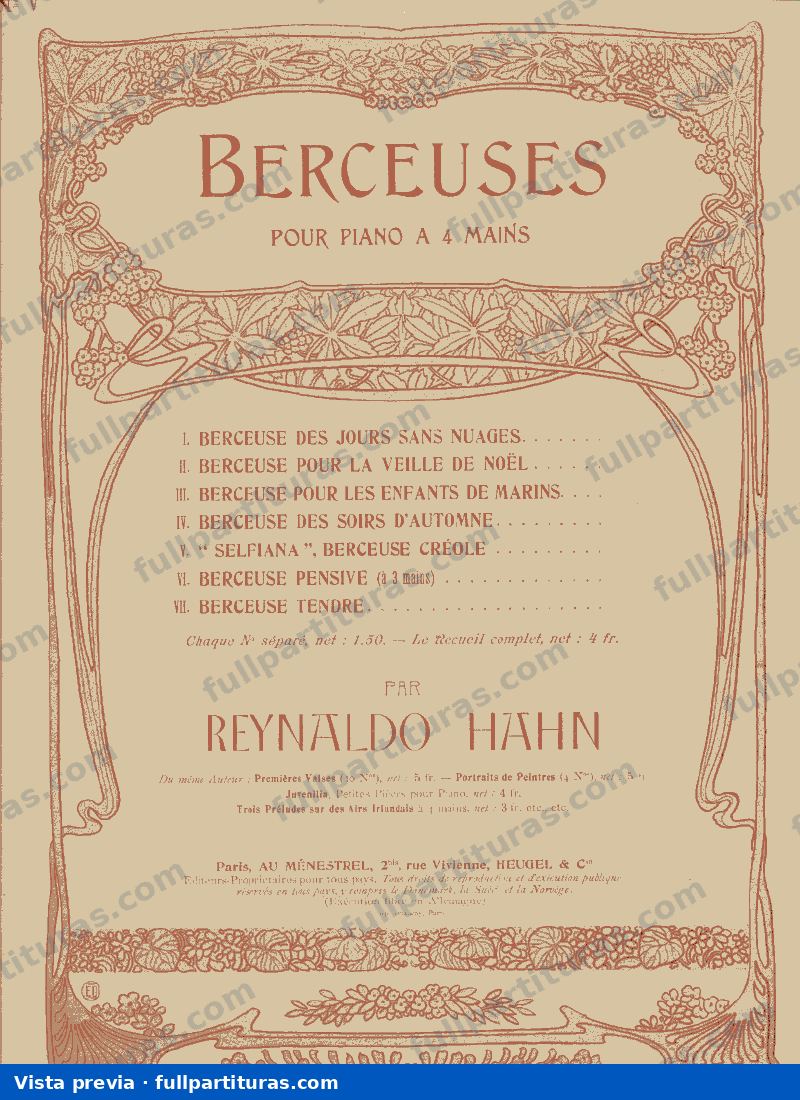 7 Berceuses — preview