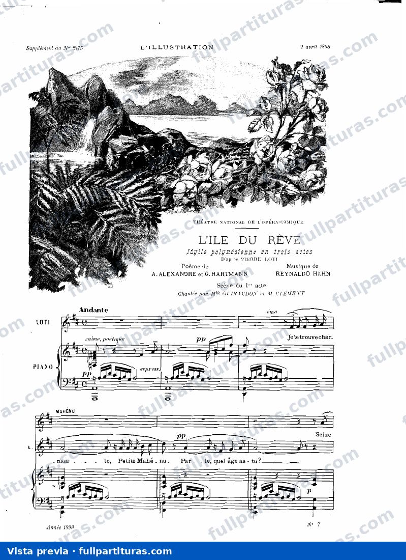 L'île du rêve — preview