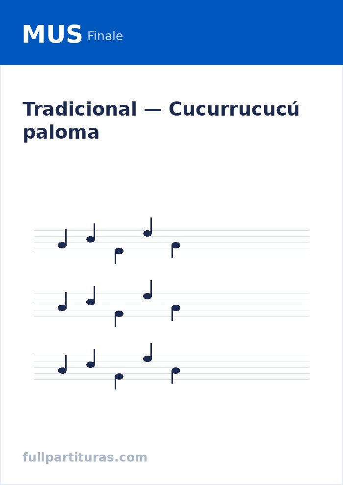 Cucurrucucú paloma — Vorschau