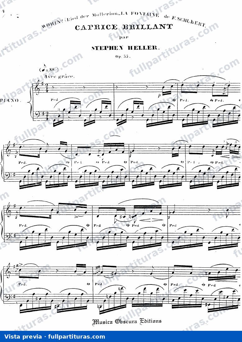 Caprice Brillant Op. 33 sobre un tema de Schubert — preview