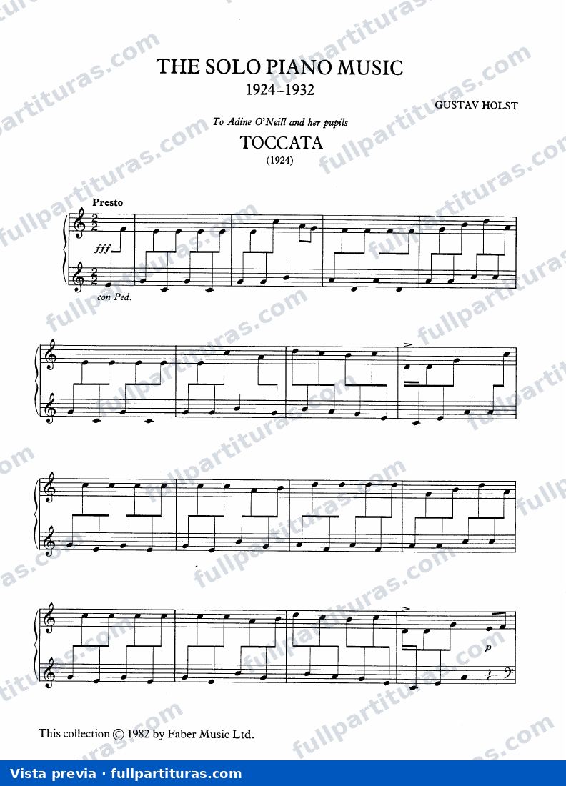 Tocatta — preview