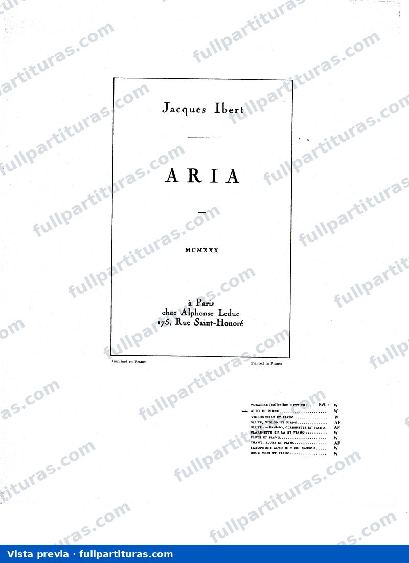 Aria 211 — preview