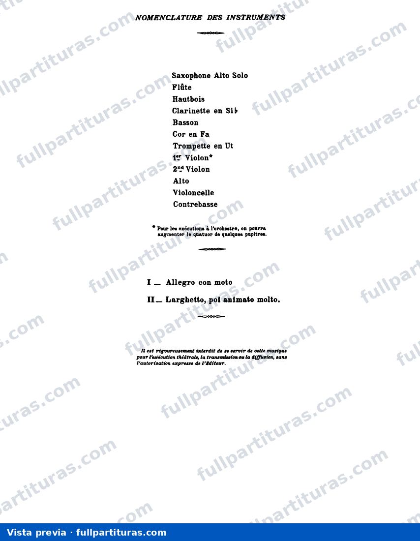 Concertino da camera — preview