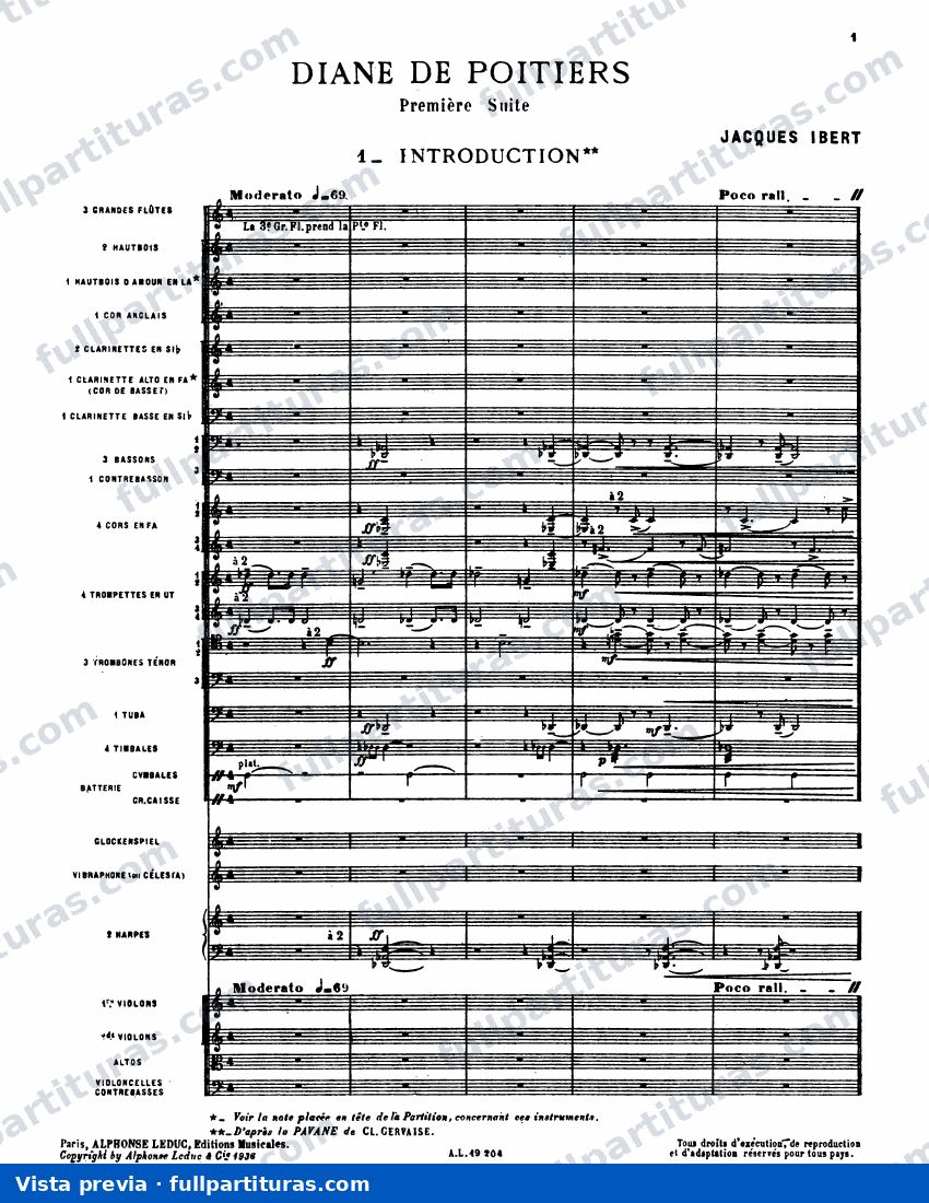 Diane de Poitiers: Suite Nº 1 — Vorschau