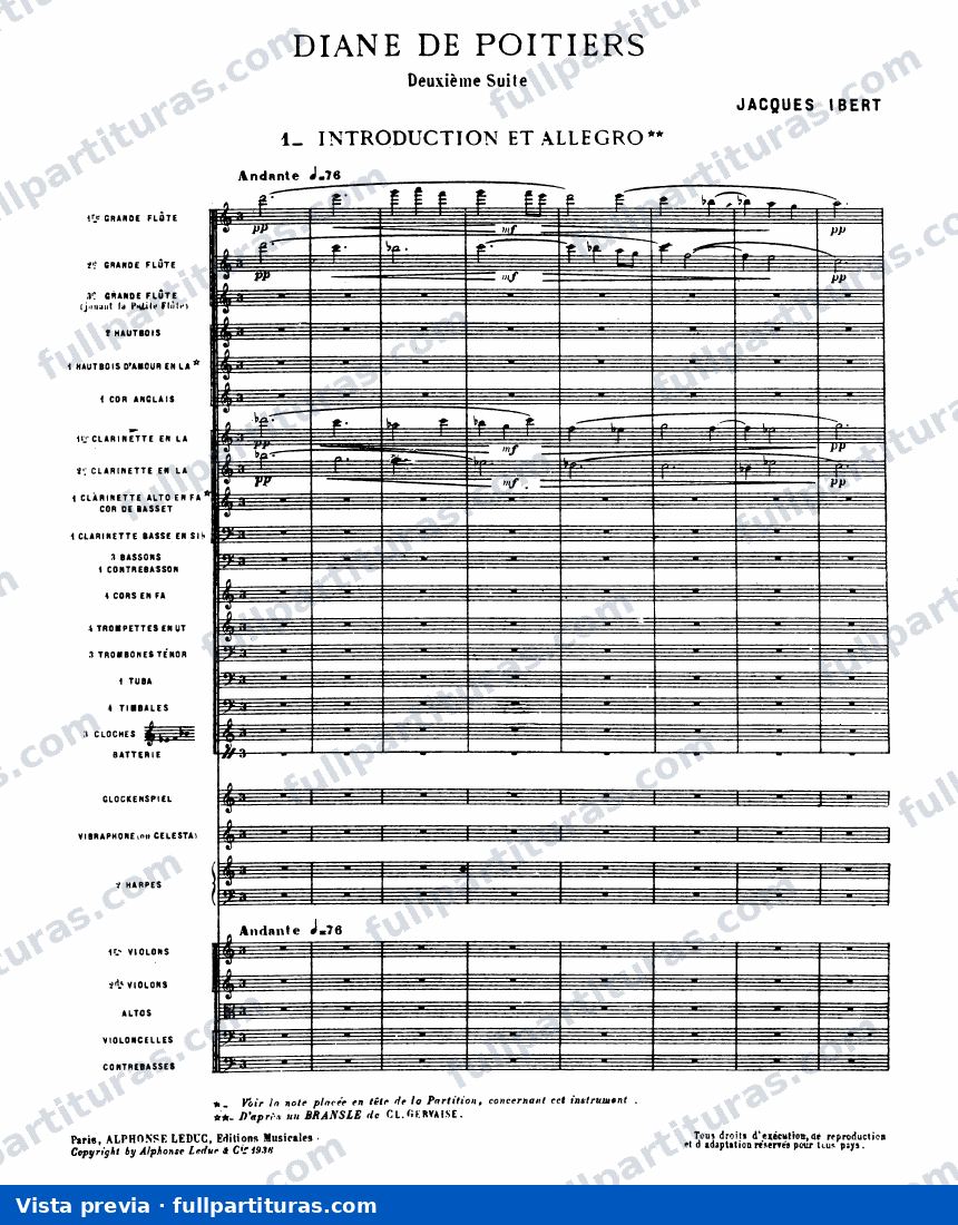 Diane de Poitiers: Suite Nº 2 — preview