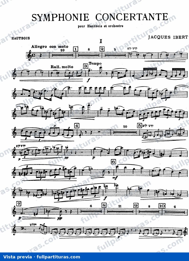 Versión para Oboe y Piano — Vorschau