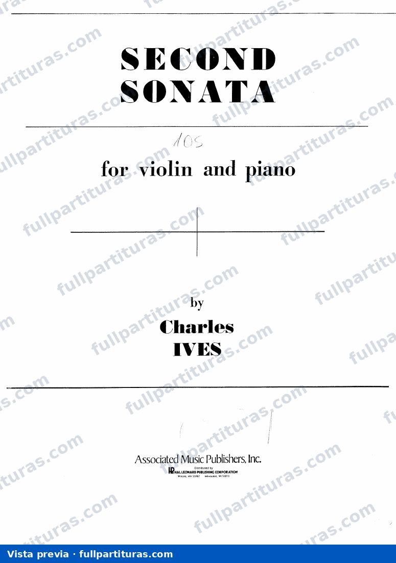 Violin Sonata No.2 — preview
