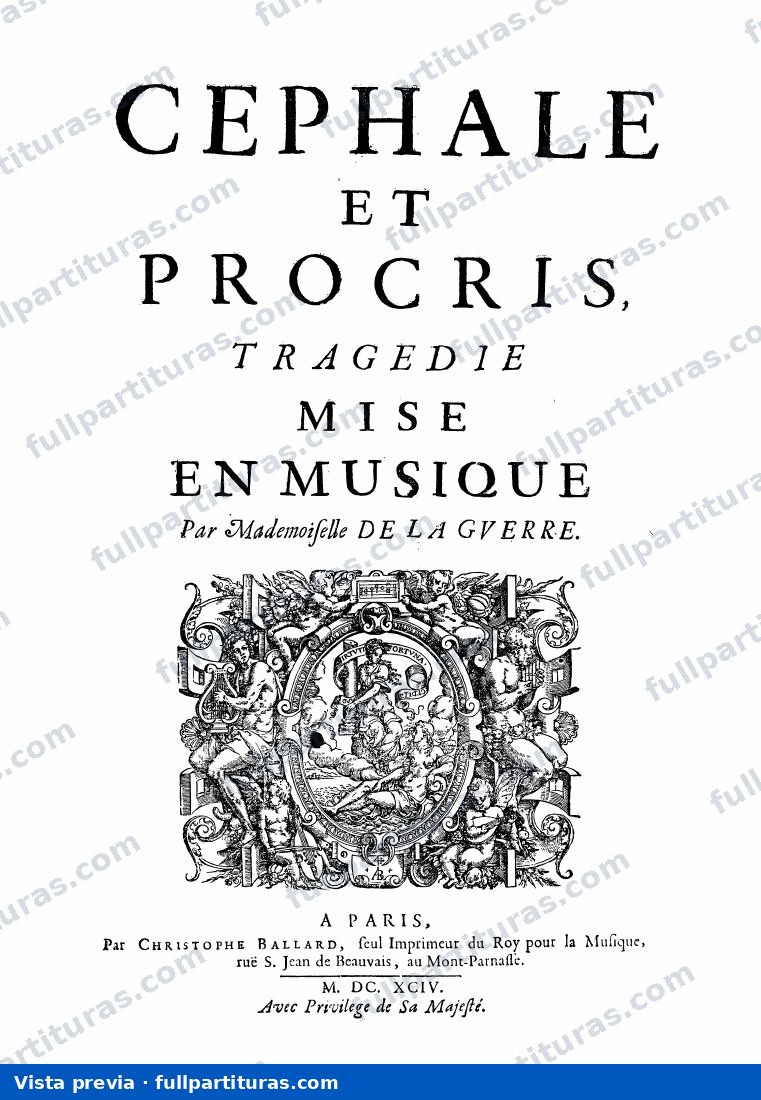 Céphale et Procris — preview