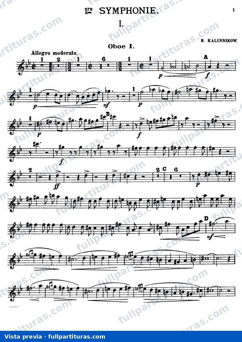 Oboe 1 — preview