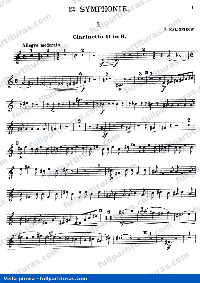 Clarinete 2 (Bâ­) — preview