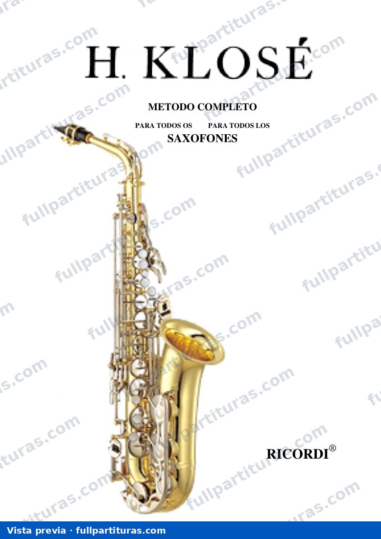 Método completo de Saxofono — preview