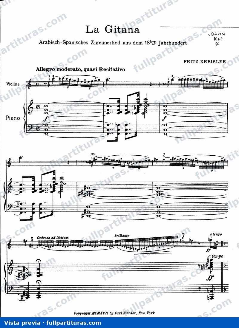 La Gitana — preview
