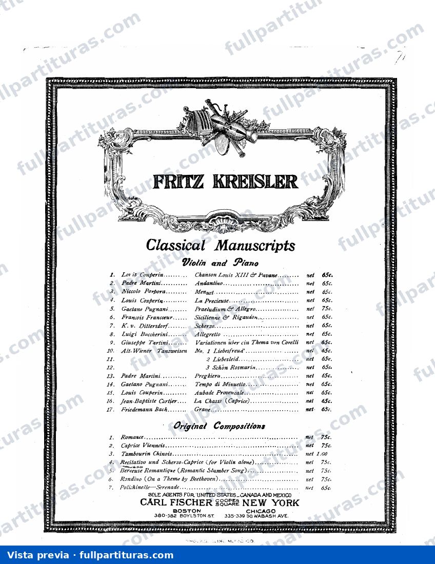 Recitativo und Scherzo-Caprice — preview