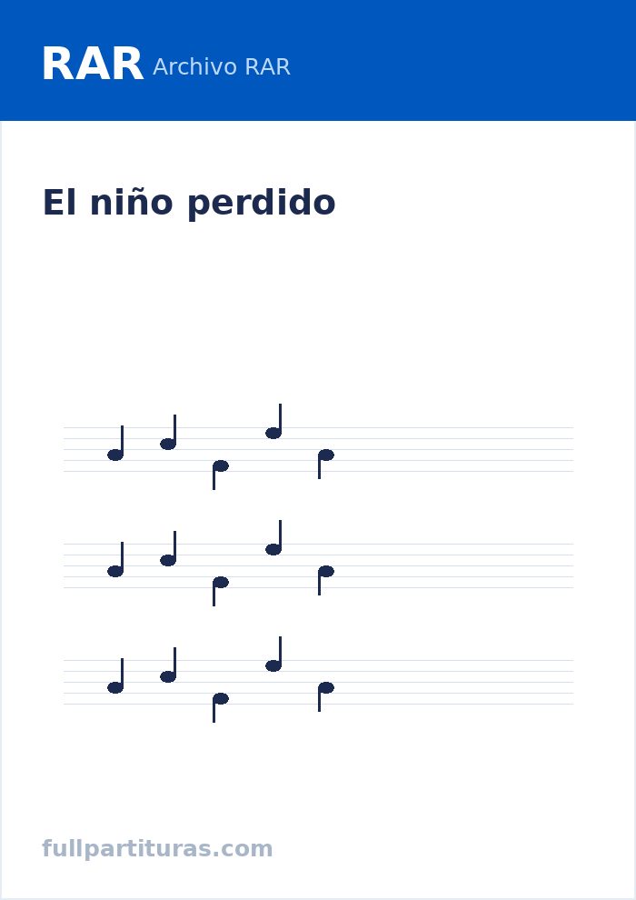 El niño perdido — предварительный просмотр