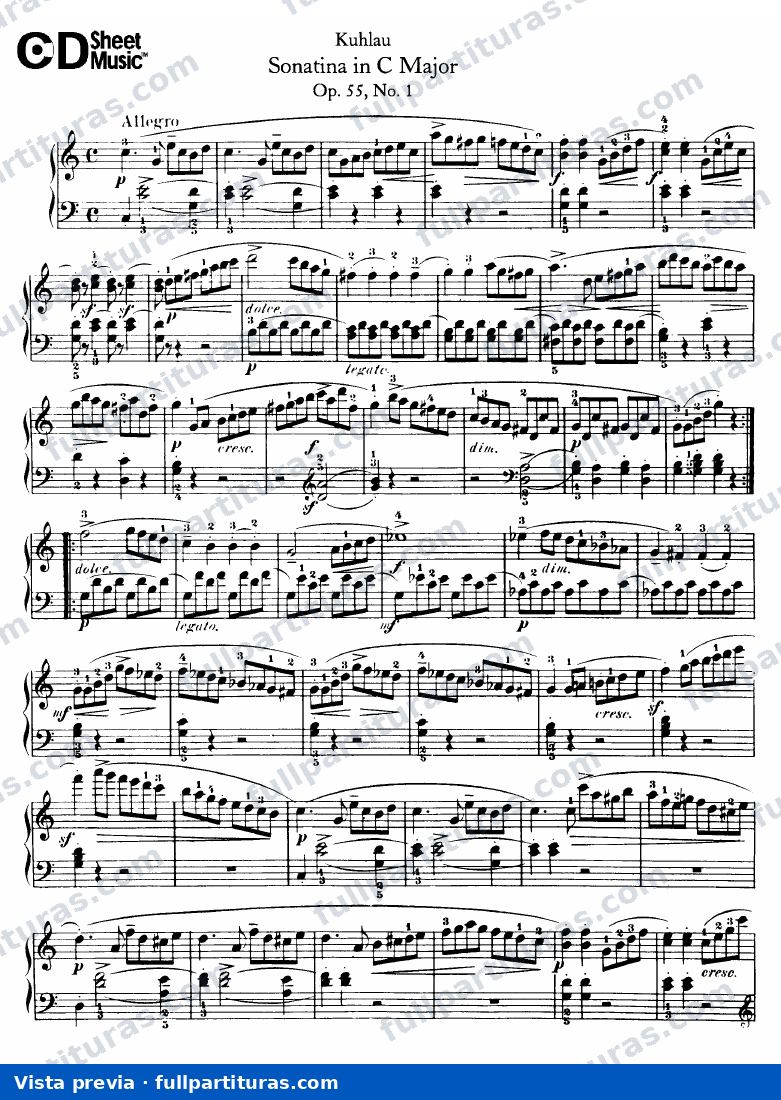 6 Sonatinas, Op.55 — vista previa