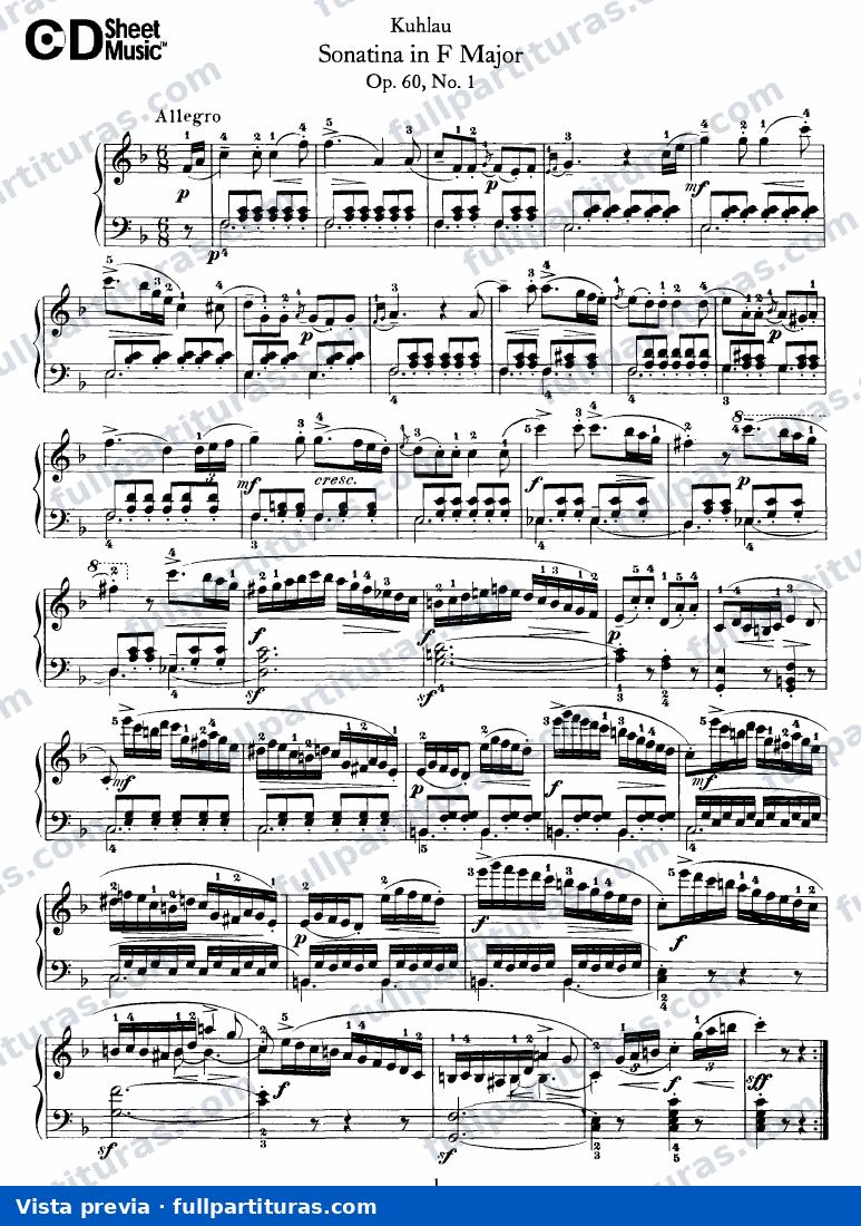 3 Sonatinas, Op.60 — preview