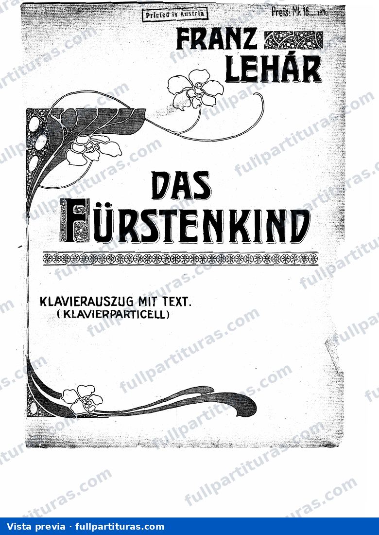 Das Fürstenkind — preview