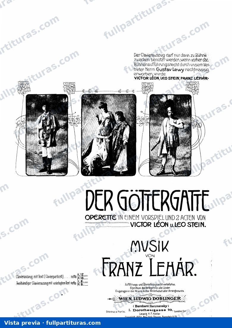 Der Göttergatte — preview