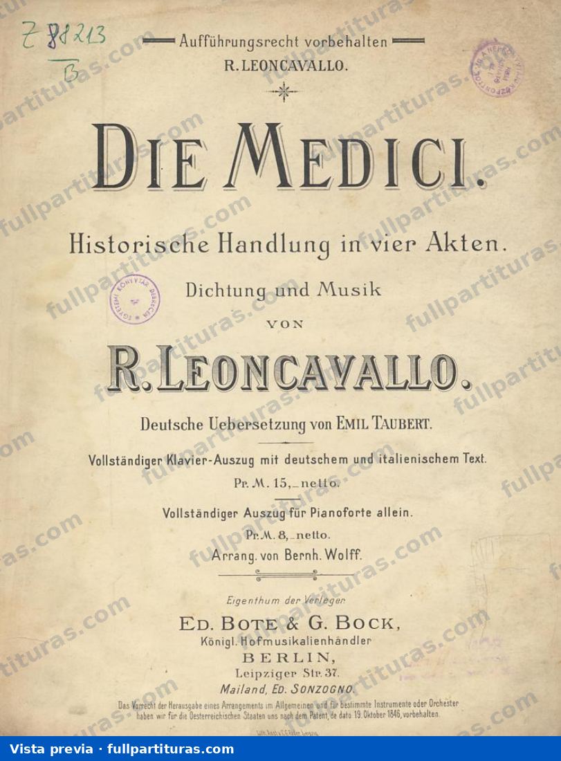 I Medici — preview