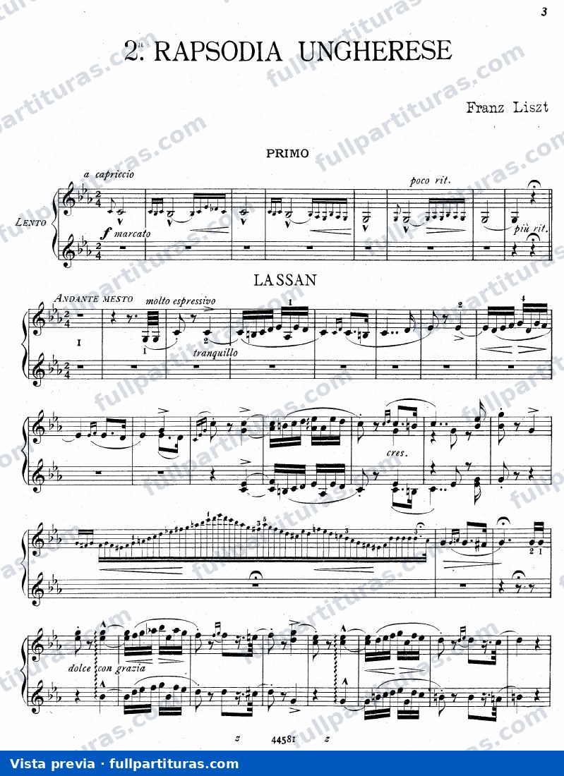 Versión para 4 manos — preview
