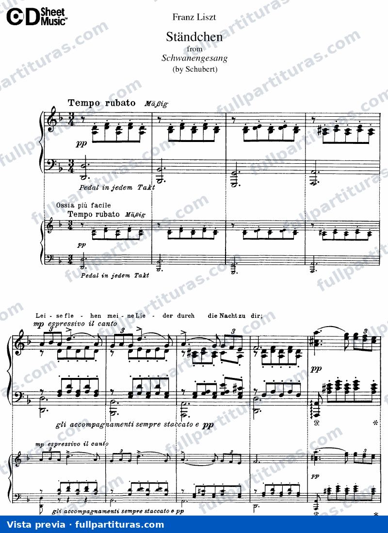 Schwanengesang: Ständchen — preview
