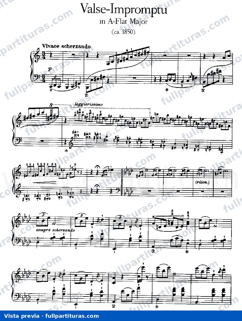 Vals Impromptu — preview